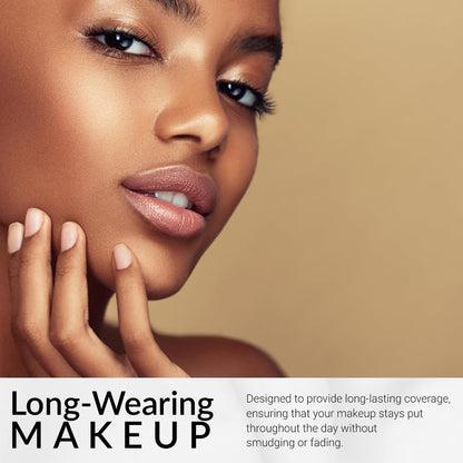 Flori Roberts cosmetics cream to powder foundation side view profile