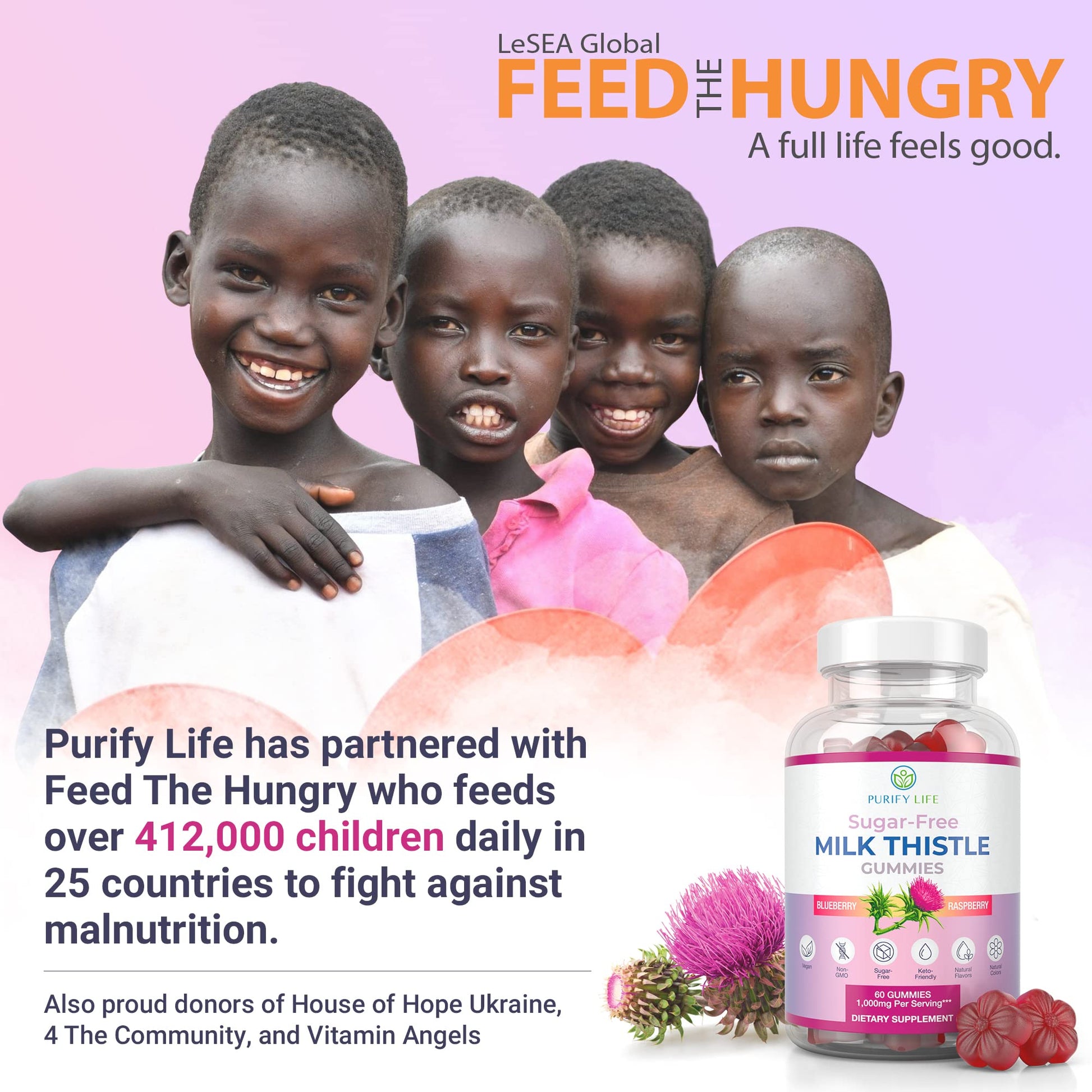 Purify Life imported USA health supplement for premium antioxidant liver care defense