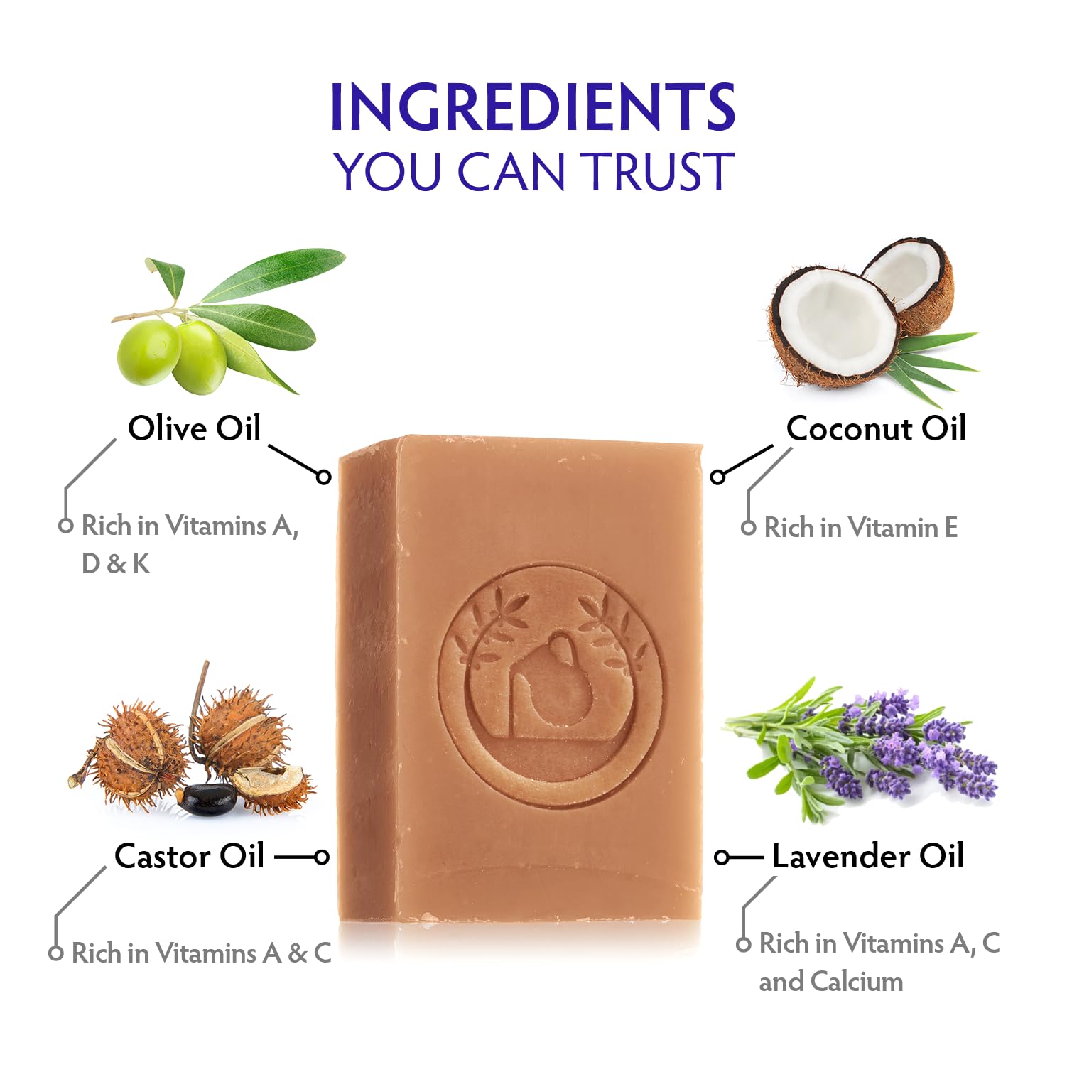 Ancient Greek Remedy organic face and body wash pack of two bars
