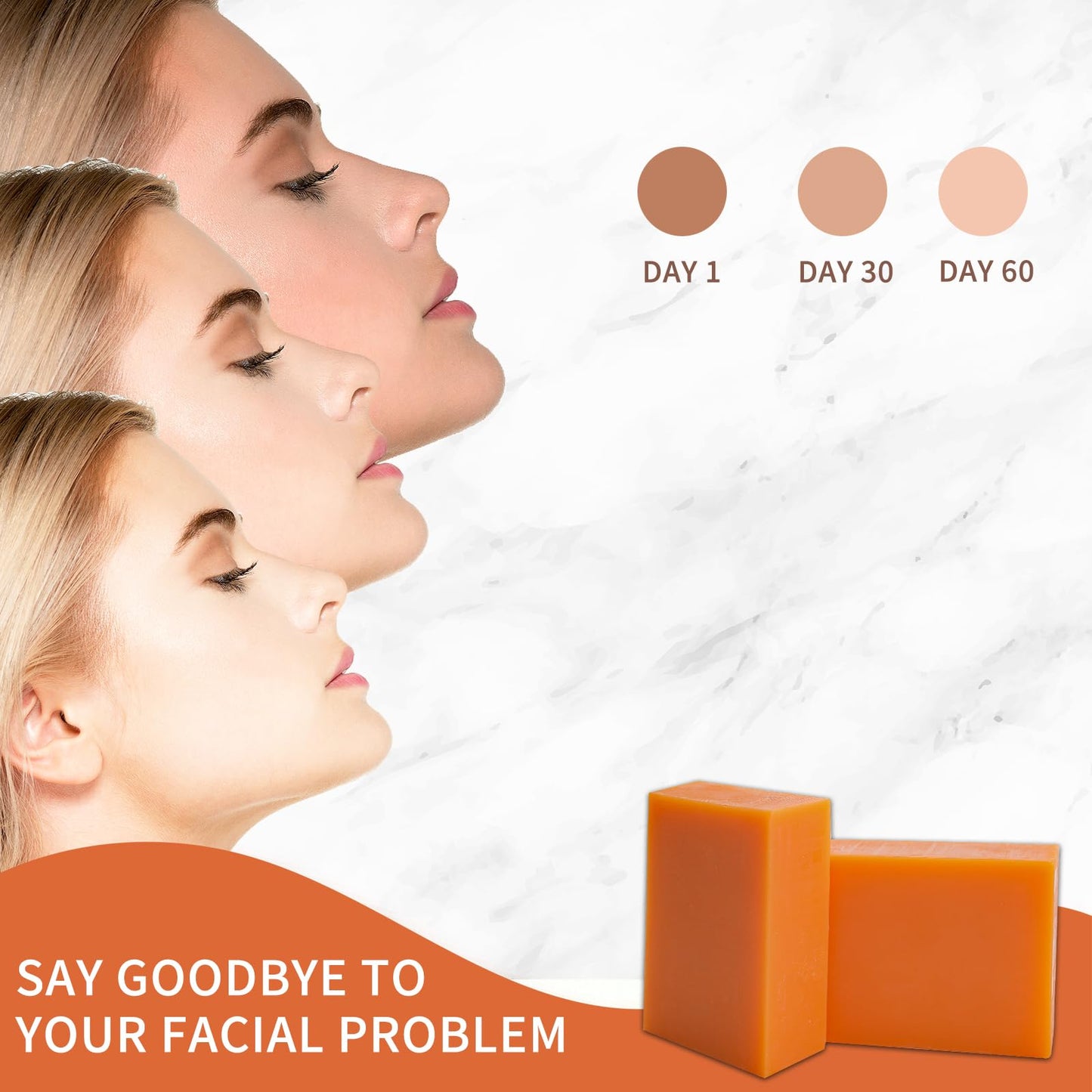 EUQEE Kojic acid soap and foaming net set