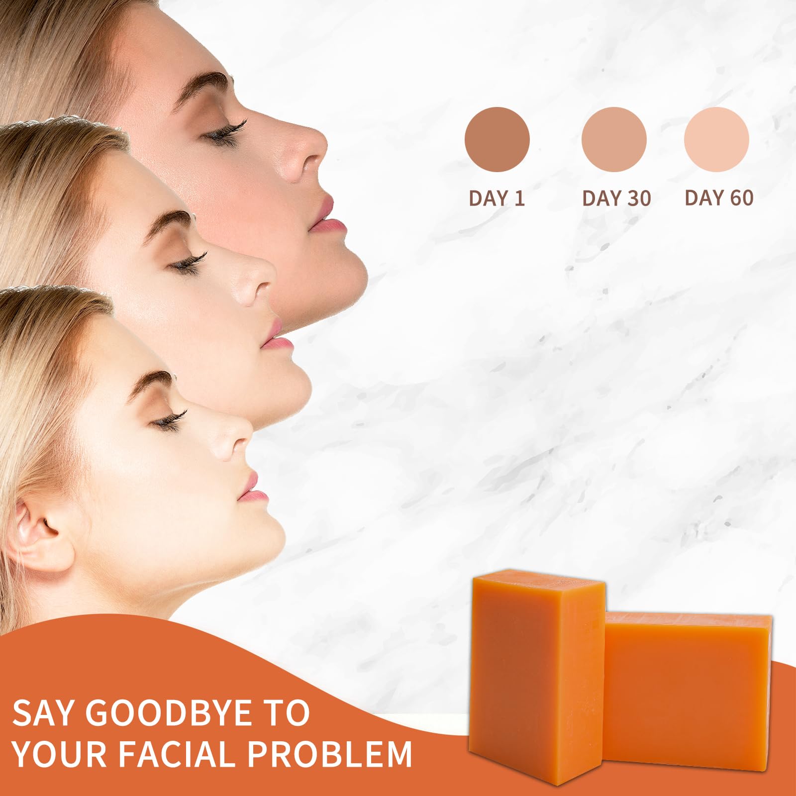 EUQEE Kojic acid soap and foaming net set