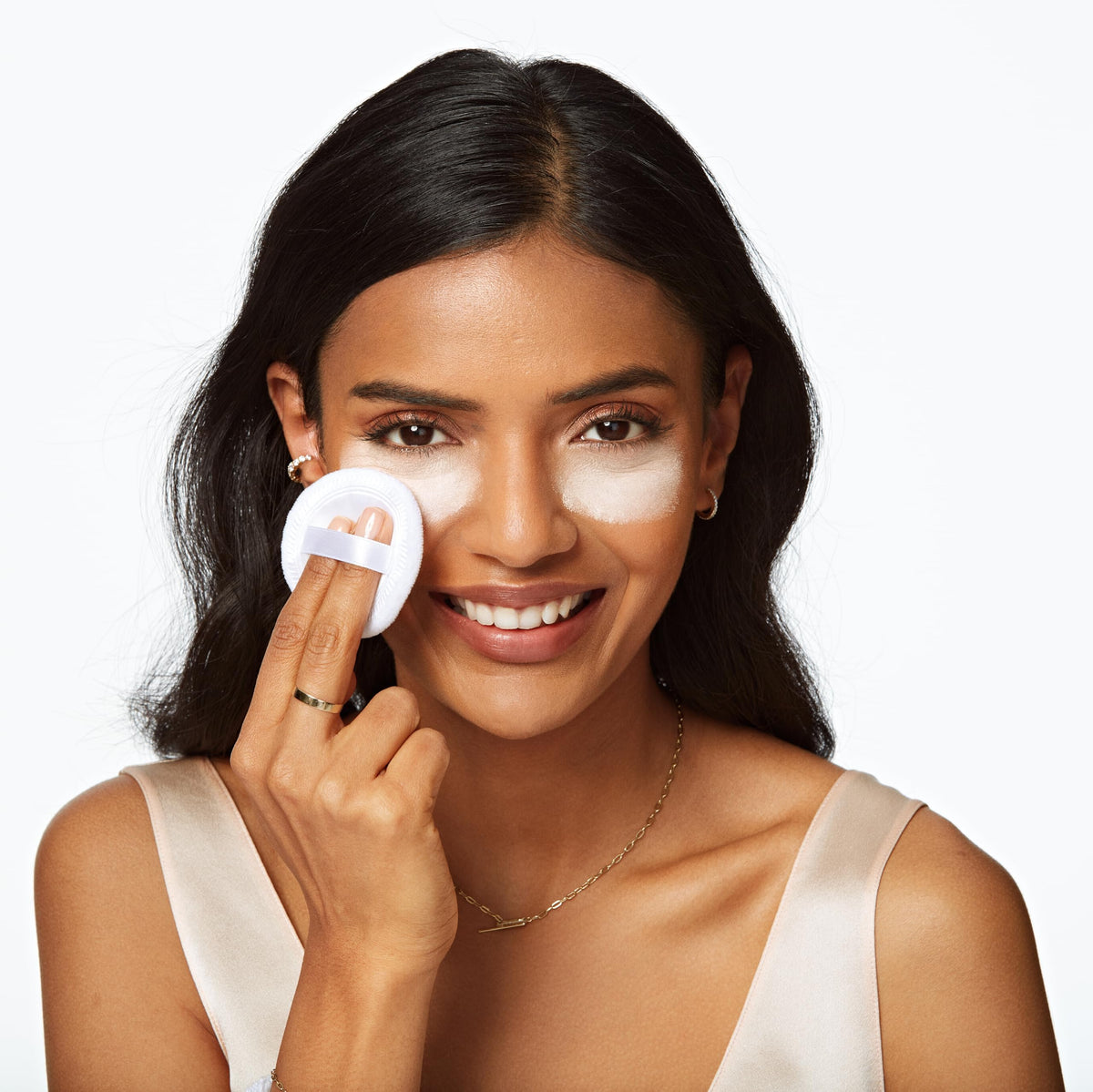 Airspun face powder container back label details