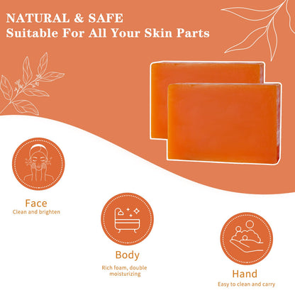 EUQEE Glutathione Kojic Acid soap bar branding details