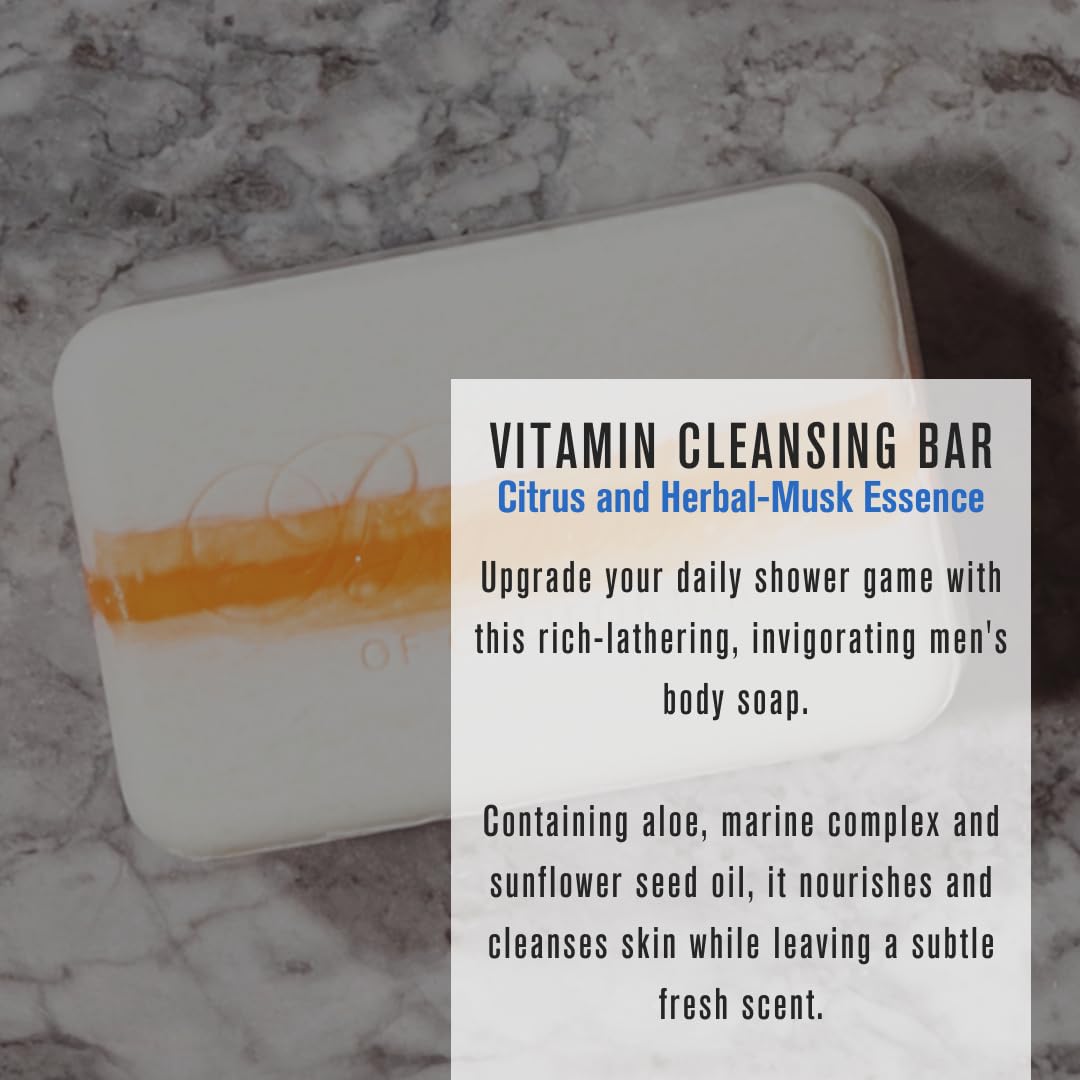 7 Ounce luxury imported facial cleansing bar for all skin types