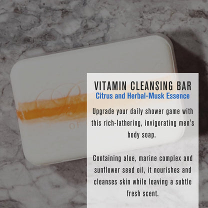 7 Ounce luxury imported facial cleansing bar for all skin types