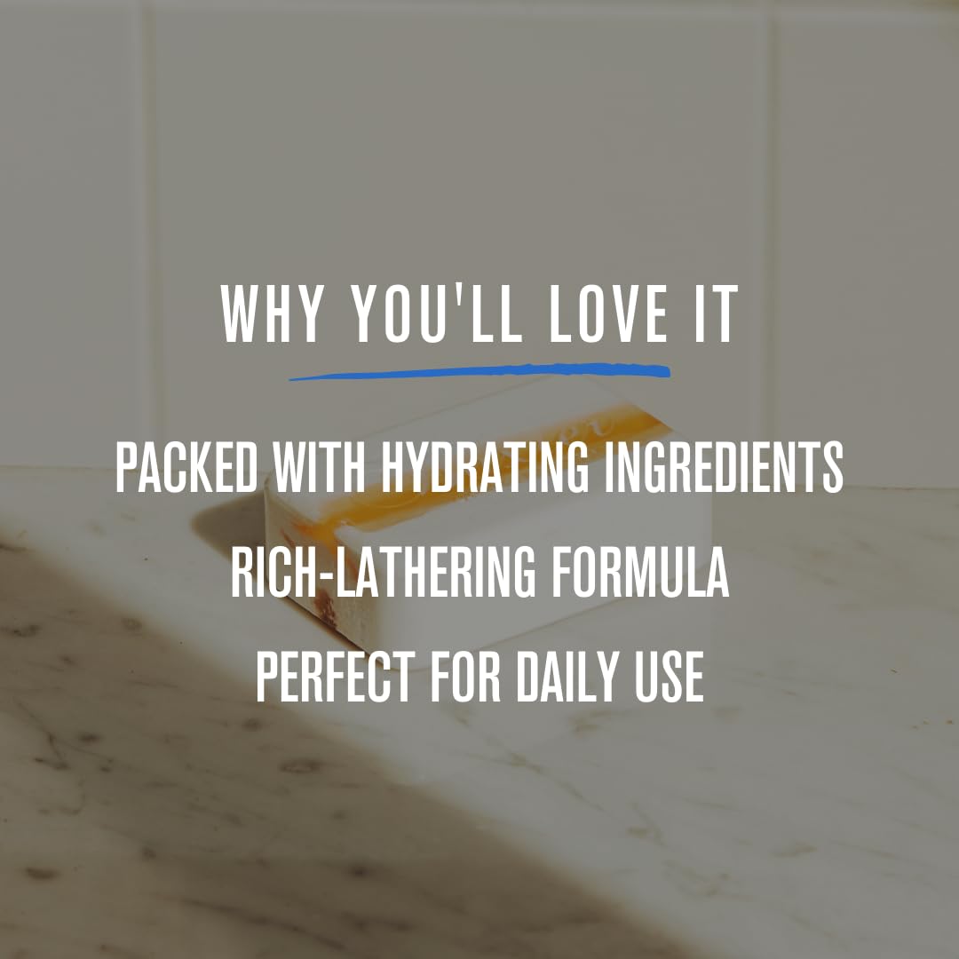 Paraben-free Baxter of California daily moisturizing bar soap
