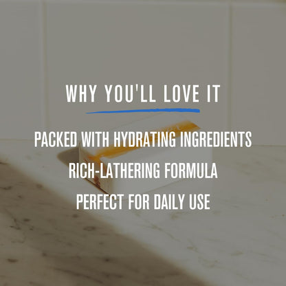 Paraben-free Baxter of California daily moisturizing bar soap