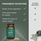 Full product packaging of Prominent Nutrition Organic Shatavari 60 vegetarian capsules displaying directions and safety details.