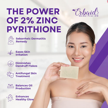 Natrulo 2 percent zinc pyrithione clarifying skin repair cleanser packaging