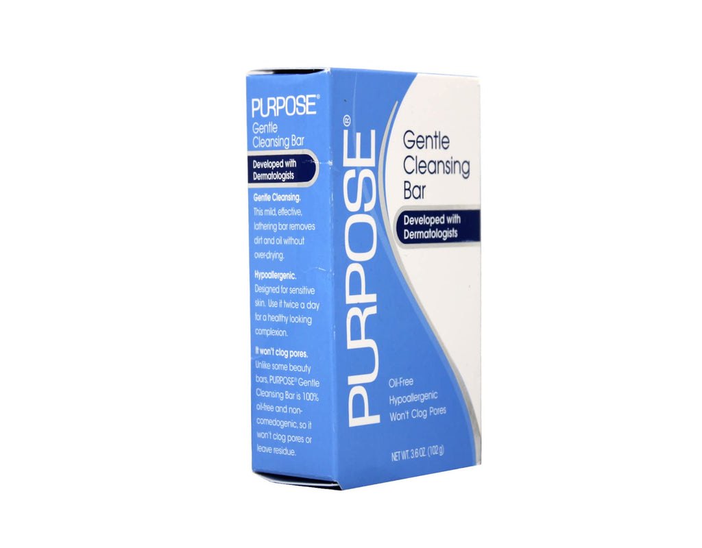 Purpose gentle cleansing bar individual soap presentation