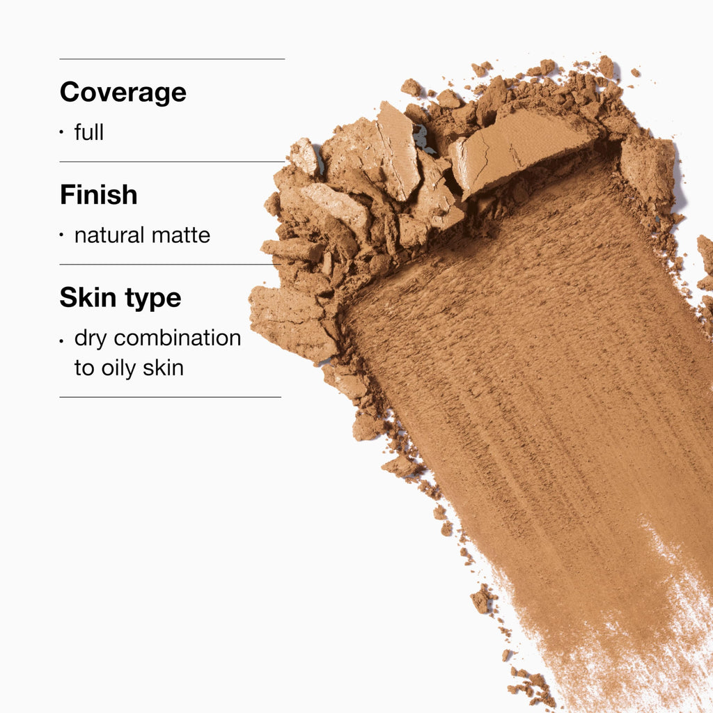 Clinique Beyond Perfecting Powder Foundation texture close up