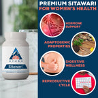 Plant based adaptogenic Shatavari root capsules for stress relief