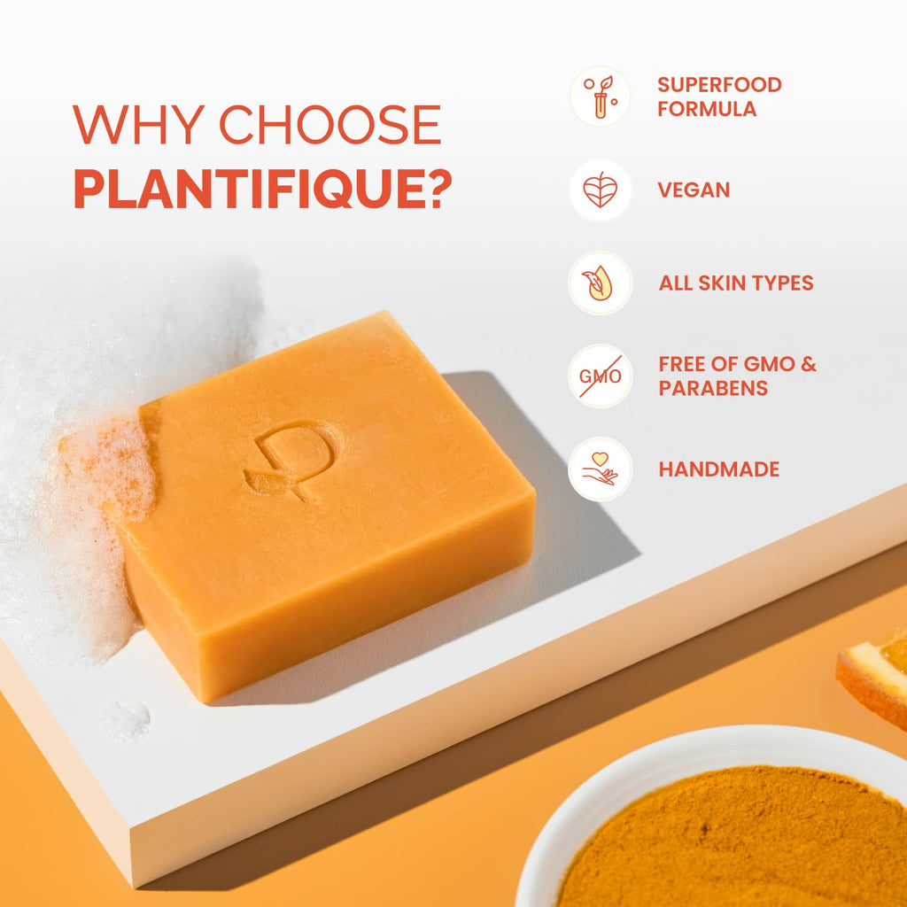 Plantifique infused collagen and hyaluronic acid soap lifestyle shot