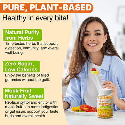 Vegan gelatin free turmeric and quercetin herbal antioxidant gummies.