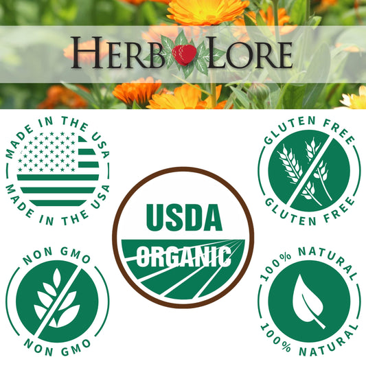 Herb Lore Liquid Shatavari Drops alcohol free supplement label details