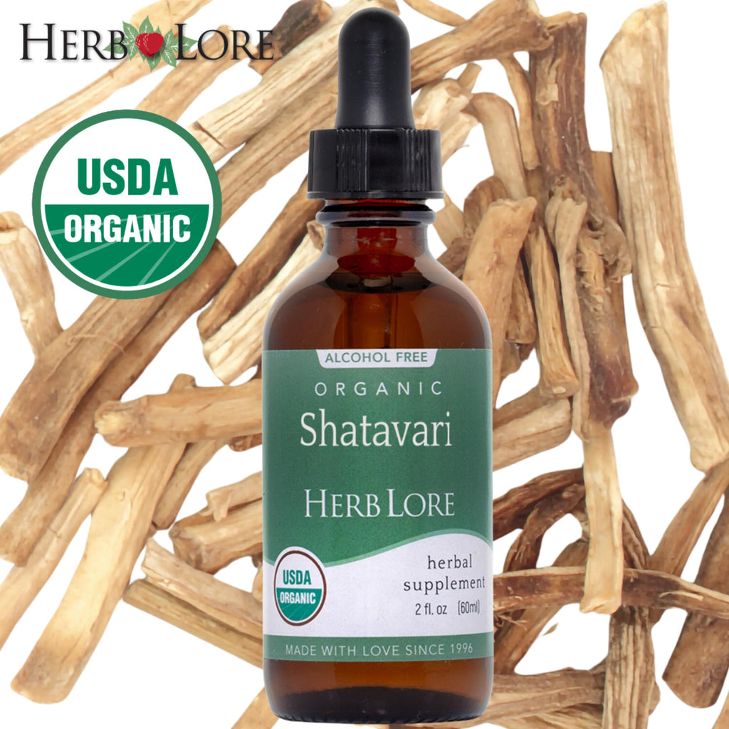 Herb Lore Shatavari Root liquid extract for female hormonal balance