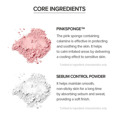 Side profile of Skinfood Peach Cotton Pore Blur Pact compact