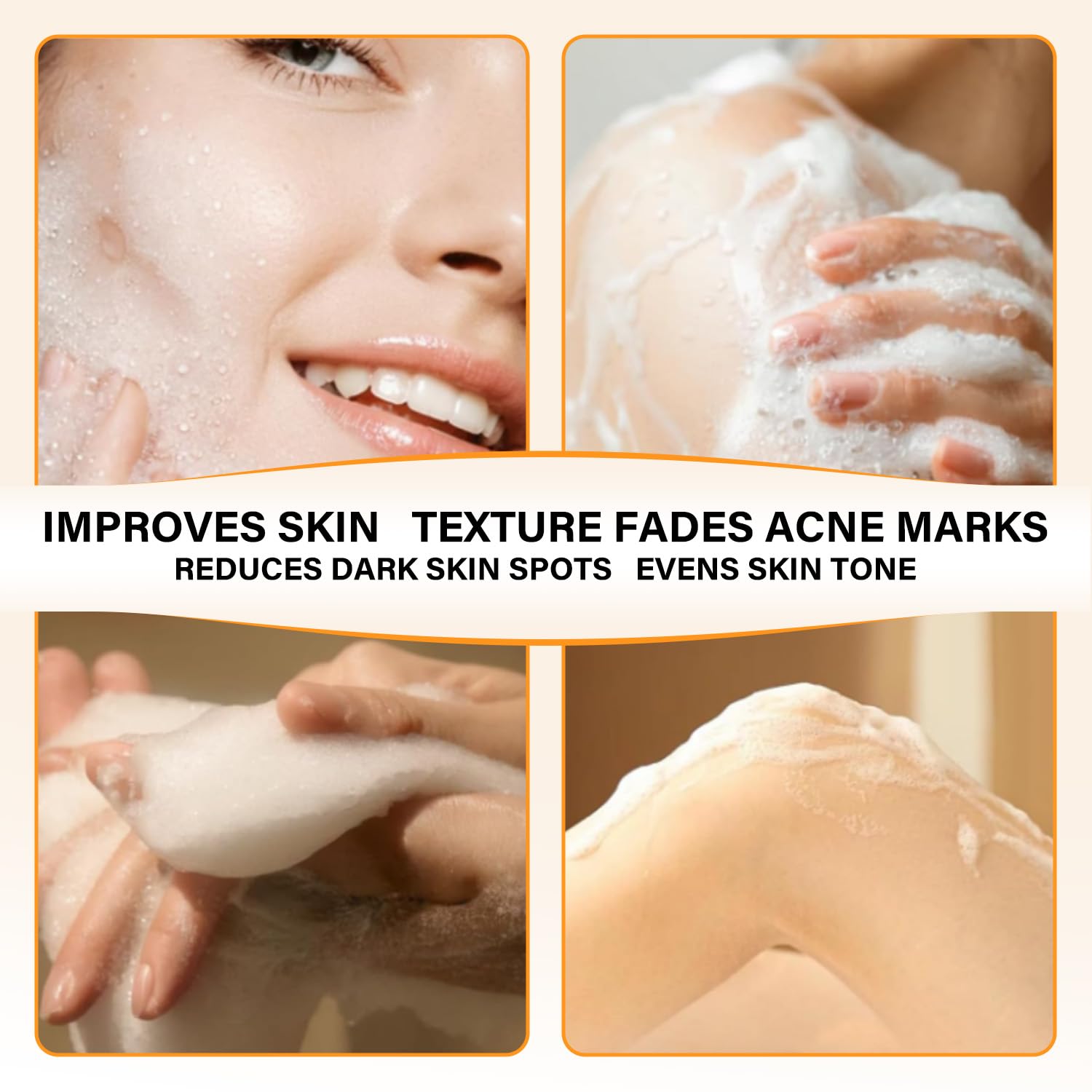 Fourteen ounce multi pack of turmeric and kojic acid bars for face hyperpigmentation