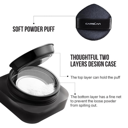 Carslan 1.0 Soft Focus Loose Setting Powder waterproof test