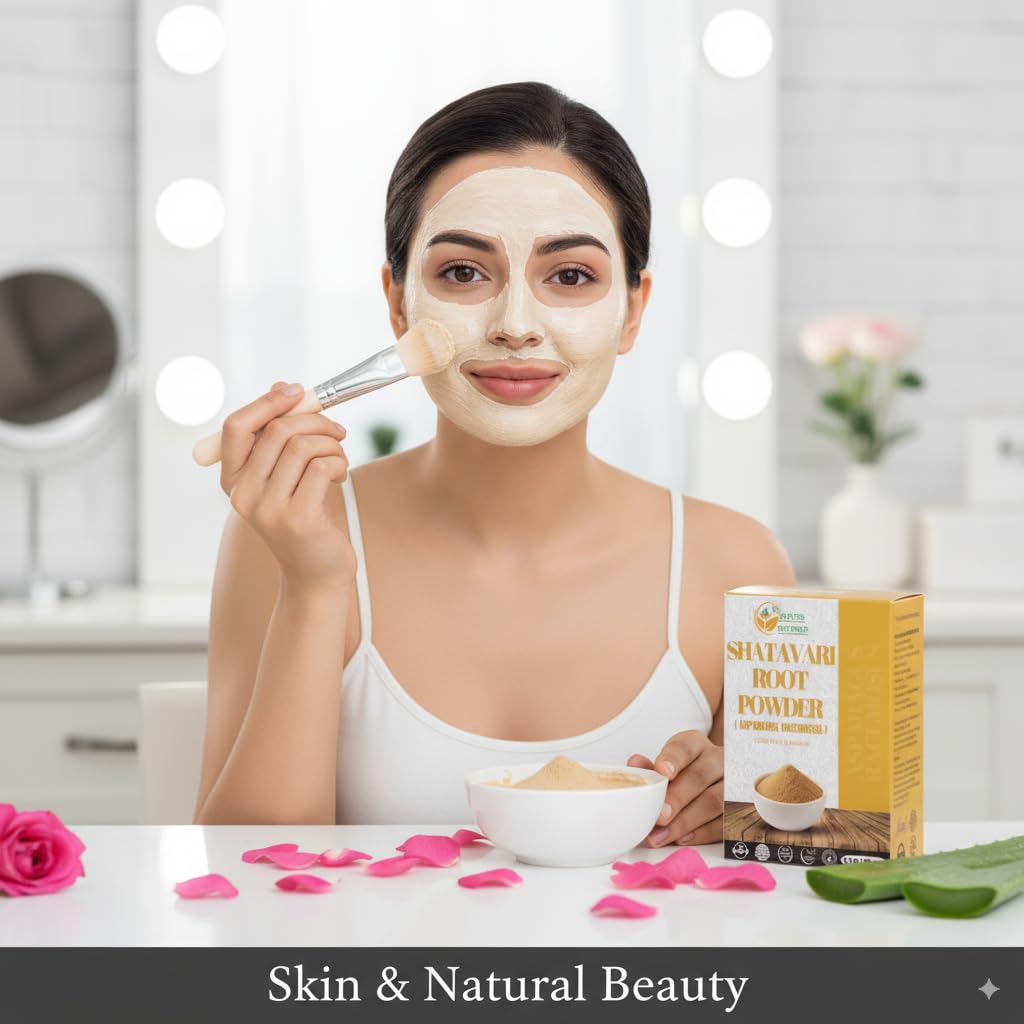Natural Ayurvedic Shatavari root powder for postpartum health