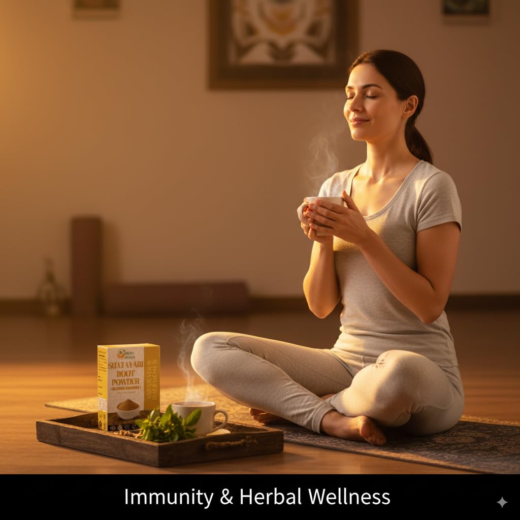 Professional packaging of Herbs Botanica Shatavari powder