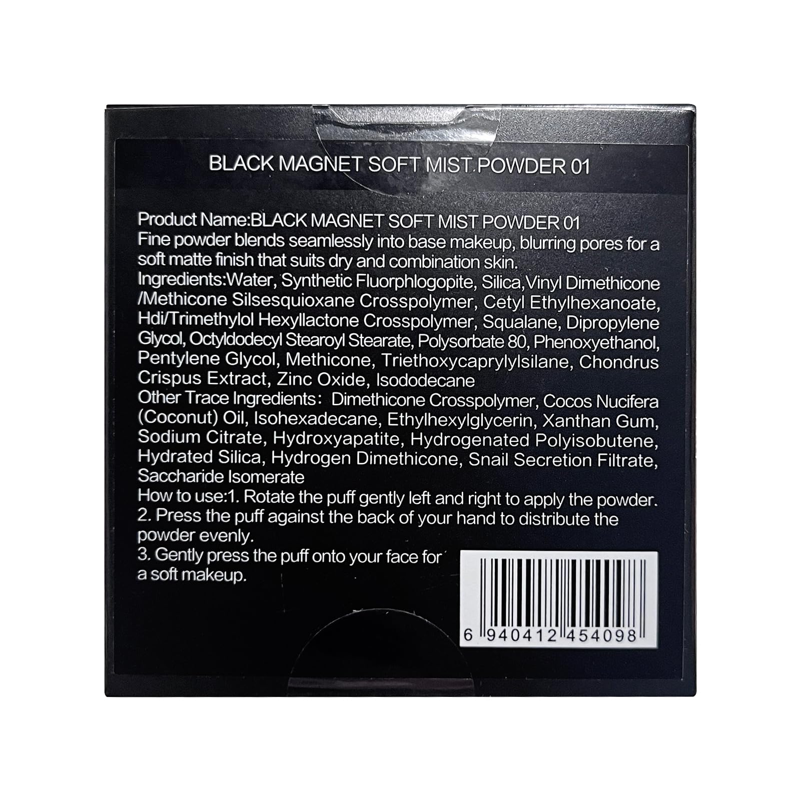 Carslan imported oil control compact makeup powder for Indian beauty routines