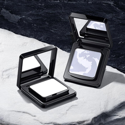 Carslan shine free soft focus setting powder kit with puff applicator