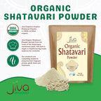 Jiva Organics Shatavari Powder bulk kraft bag packaging