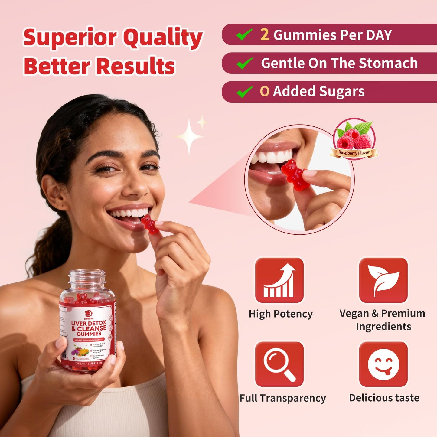 Lukaree 60 count twin pack dietary supplement bottles grouped