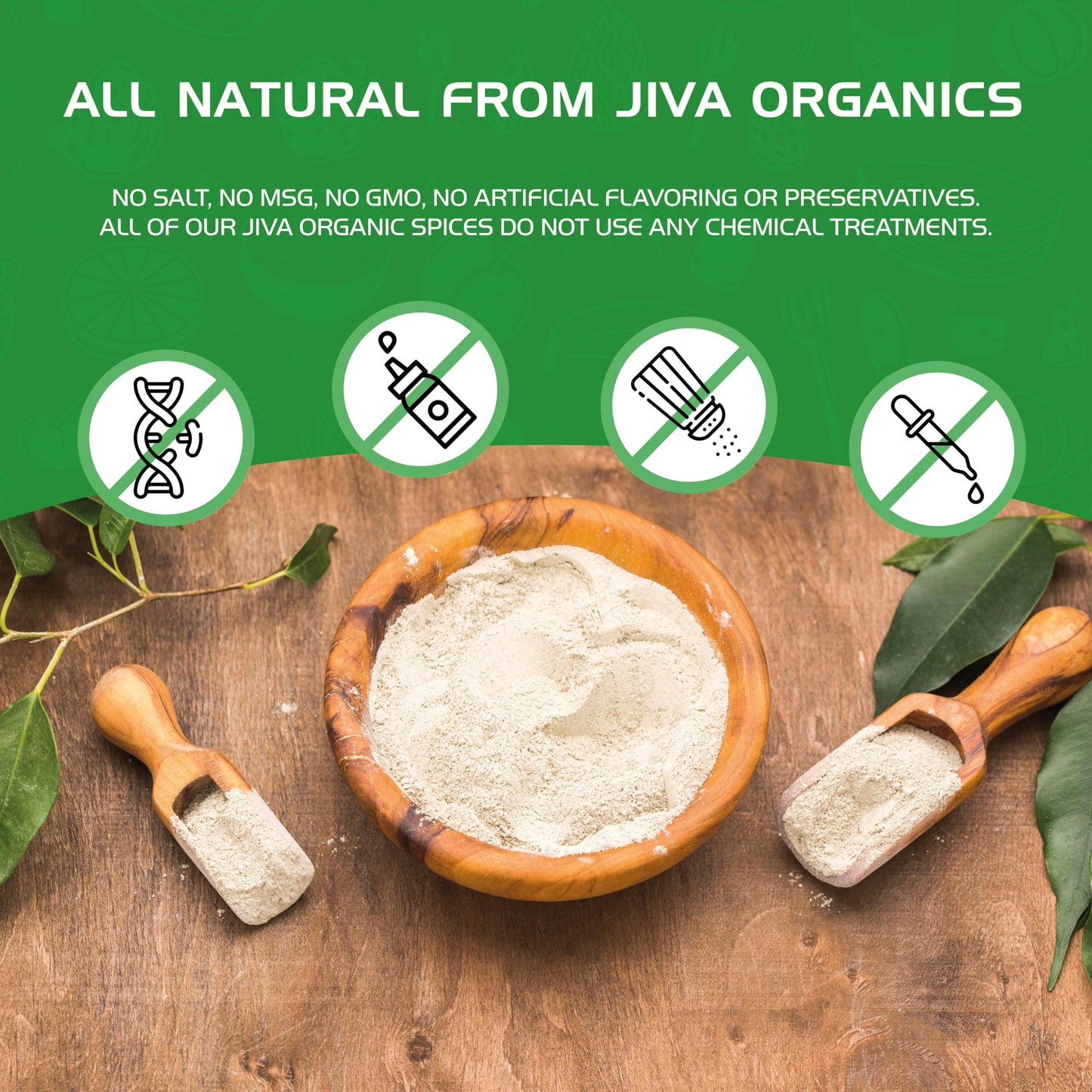 Jiva Organics organic plant based shatavari churna powder