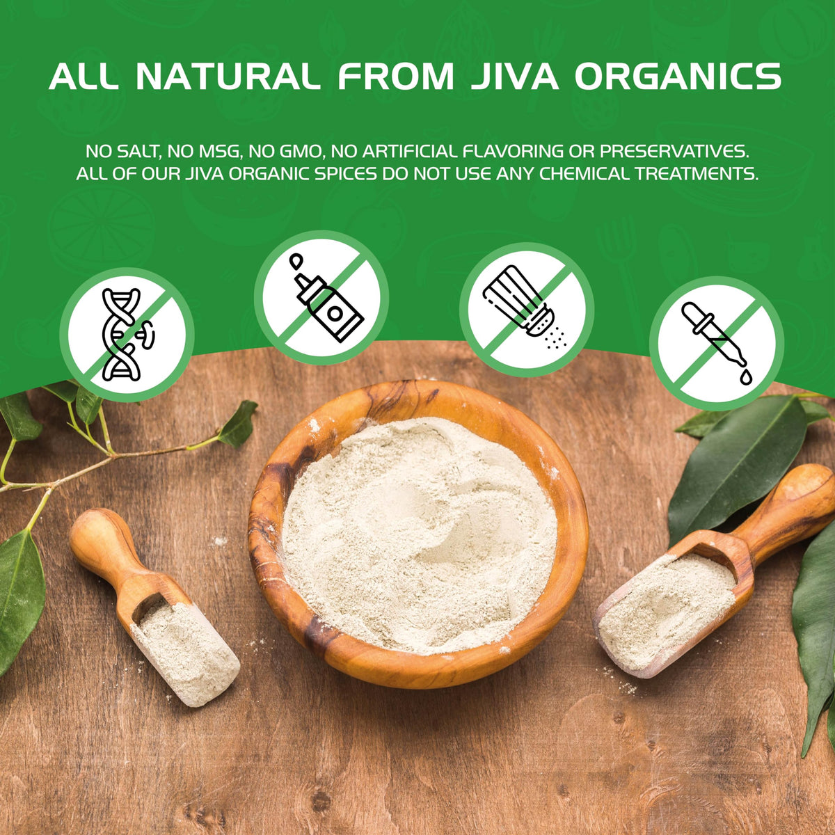 Jiva Organics organic plant based shatavari churna powder