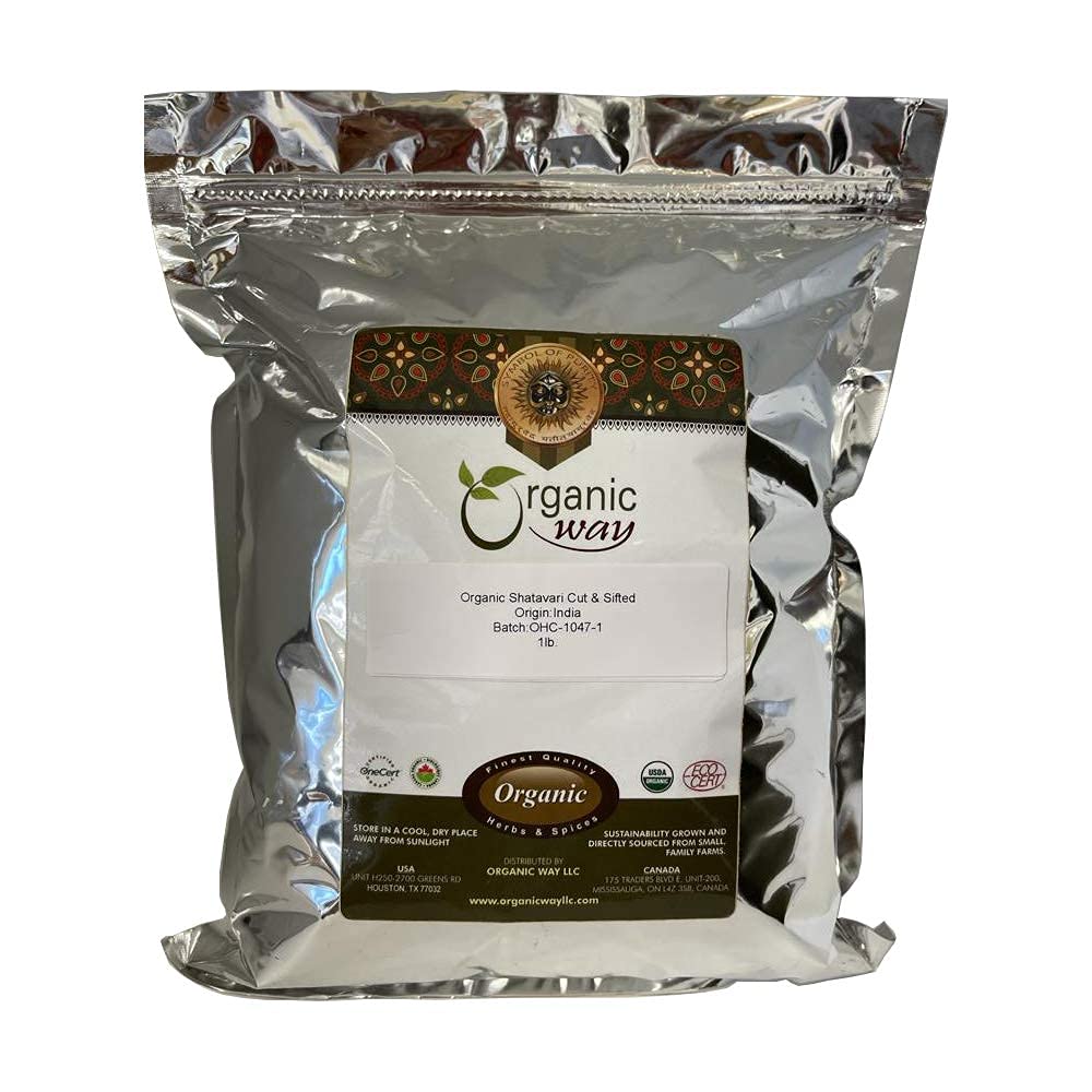 Organic Way dried herbal root product for Ayurvedic tea