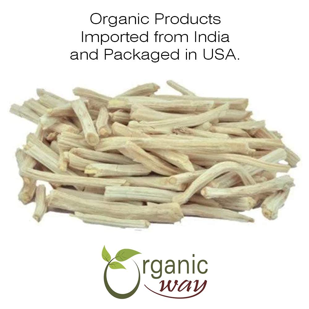 Organic Way raw vegan shatavari roots for wellness