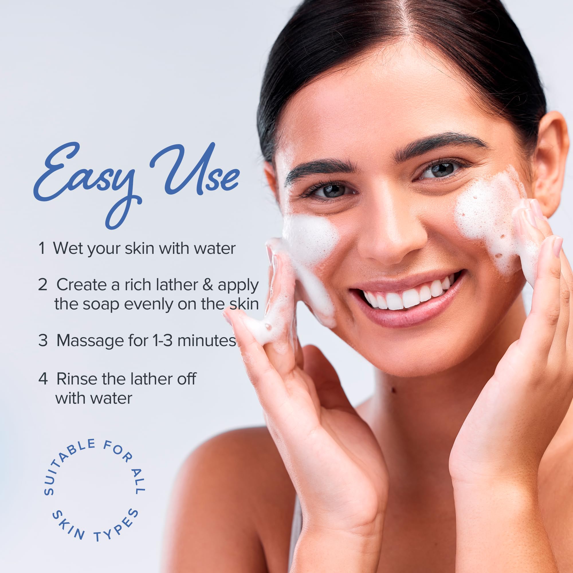 Maree skincare set ingredient labels and packaging