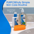 Purpose gentle cleansing soap bar close up texture