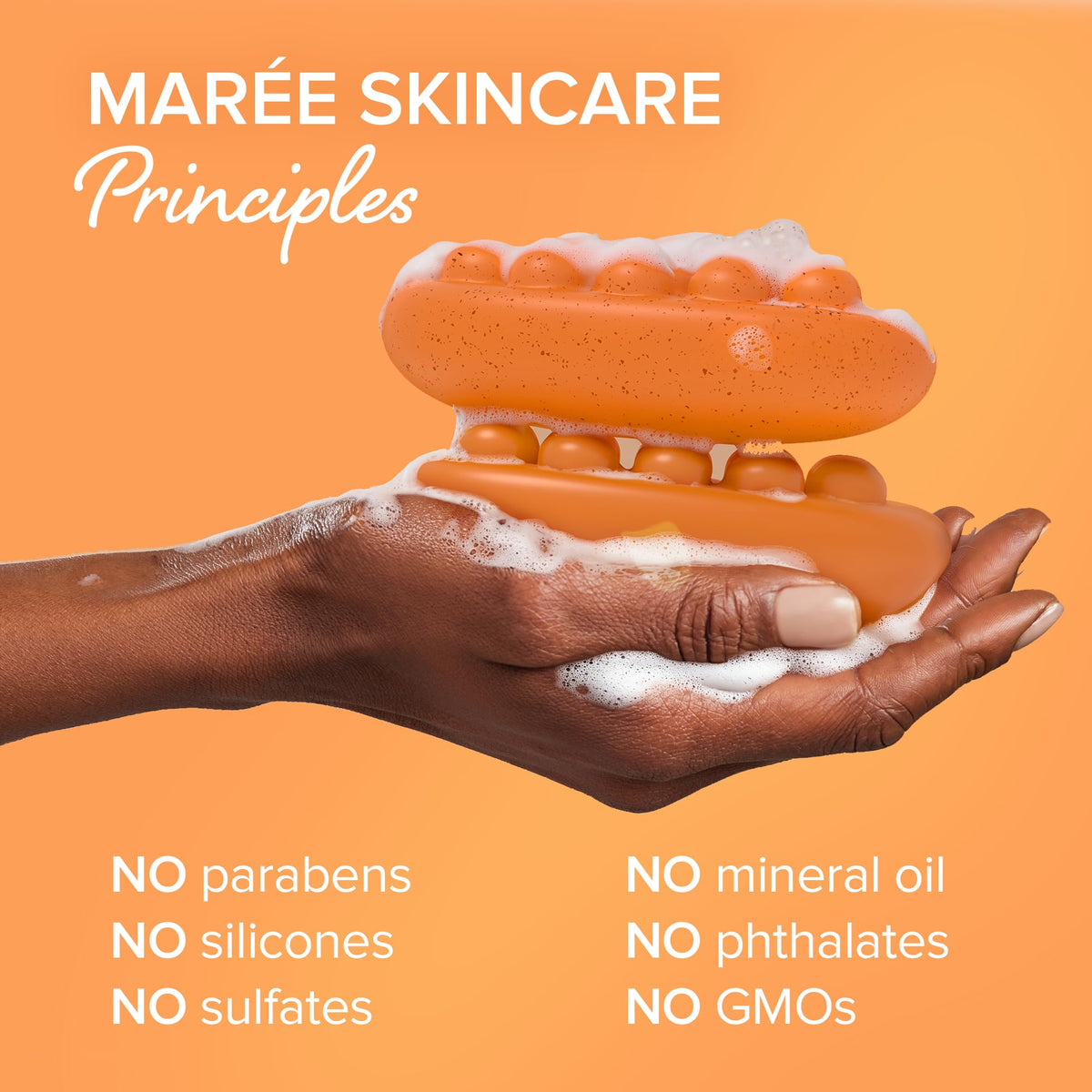 Maree skincare set lifestyle presentation