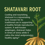 90 count bottle of Shatavari Asparagus racemosus tablets