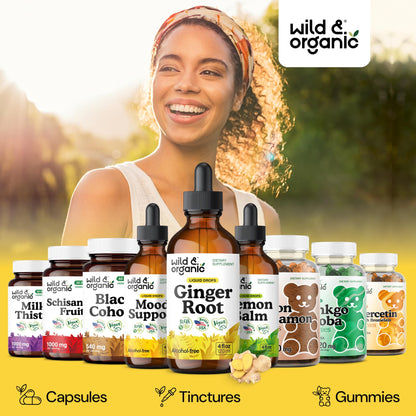Sugar free liquid ginger root dietary supplement nutritional facts panel