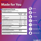LIQUIDHEALTH liquid brain booster showcasing the pouring consistency
