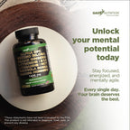 Imported Gade Nutrition Alpha GPC blend for mental clarity and stamina