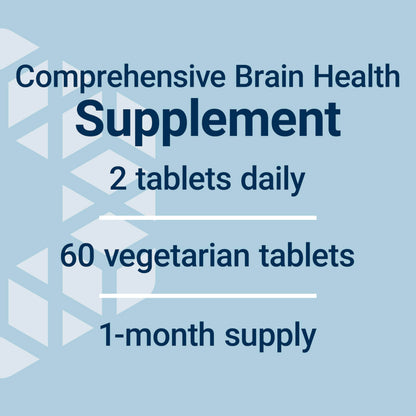 Life Extension advanced focus mood and memory support supplement vegetarian tablets