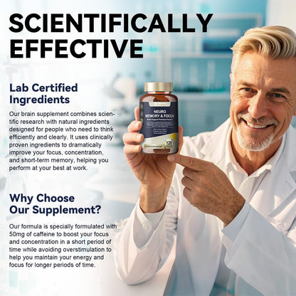 Totaria capsule form daily nootropic cognitive care bottle back view.