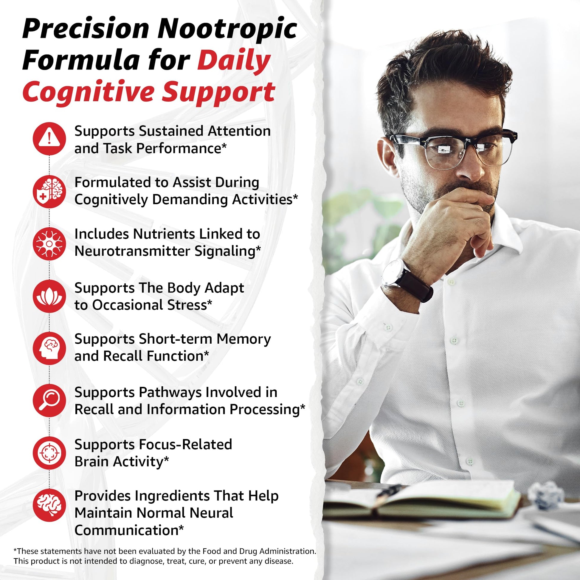 10X Health System Focus nootropic blend for mental clarity and alertness