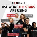 Side view of 10X Health System Focus premium memory and brain health capsules