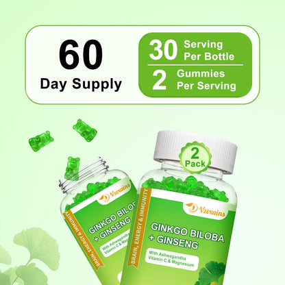 Sugar free memory and focus support herbal complex for adults packaging details