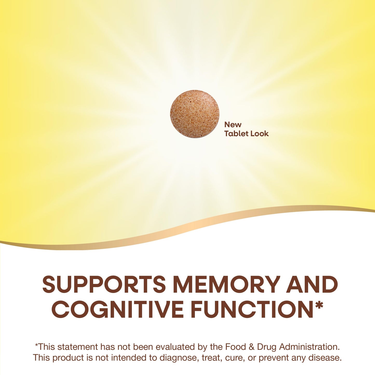 Back label of Nature's Way Ginkgold advanced extract showing nutritional facts and daily serving details