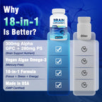 Fenolutra imported premium memory supplement bottle showing safety seal and certification