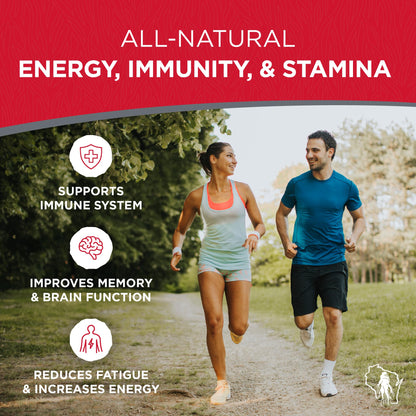 Premium Wisconsin ginseng root powder supplement