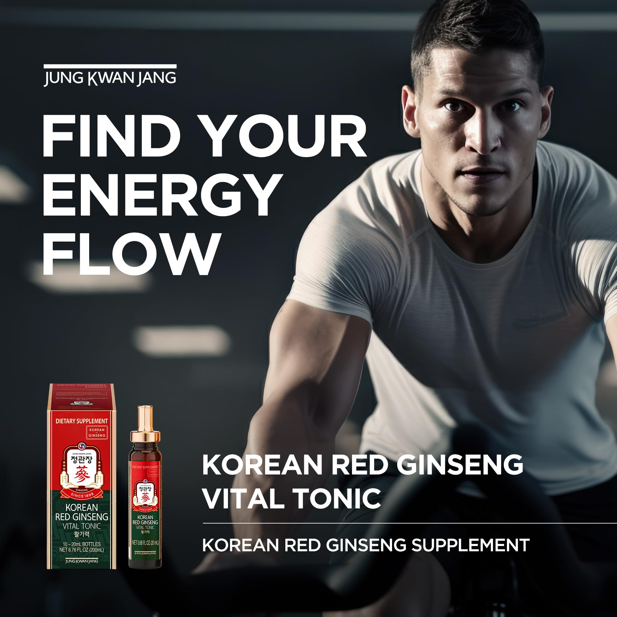 Jung Kwan Jang Korean Red Ginseng shots box contents