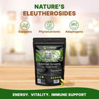 Close up of Go Nutra Siberian Ginseng powder texture